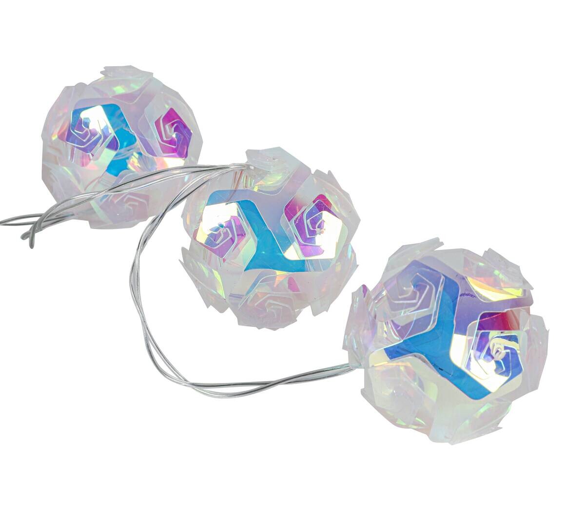 Nolo LED-Lichterkette String transparent B/H/T: ca. 165x5x4 cm