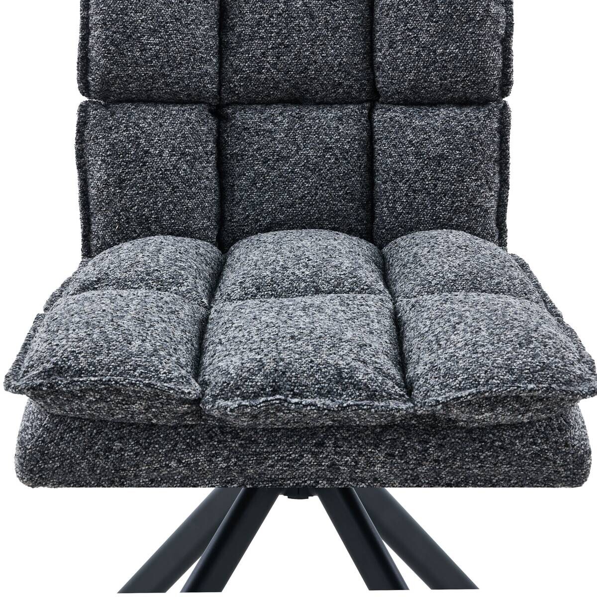 Stuhl Stacy grau B/H/T: ca. 48x94x65,5 cm