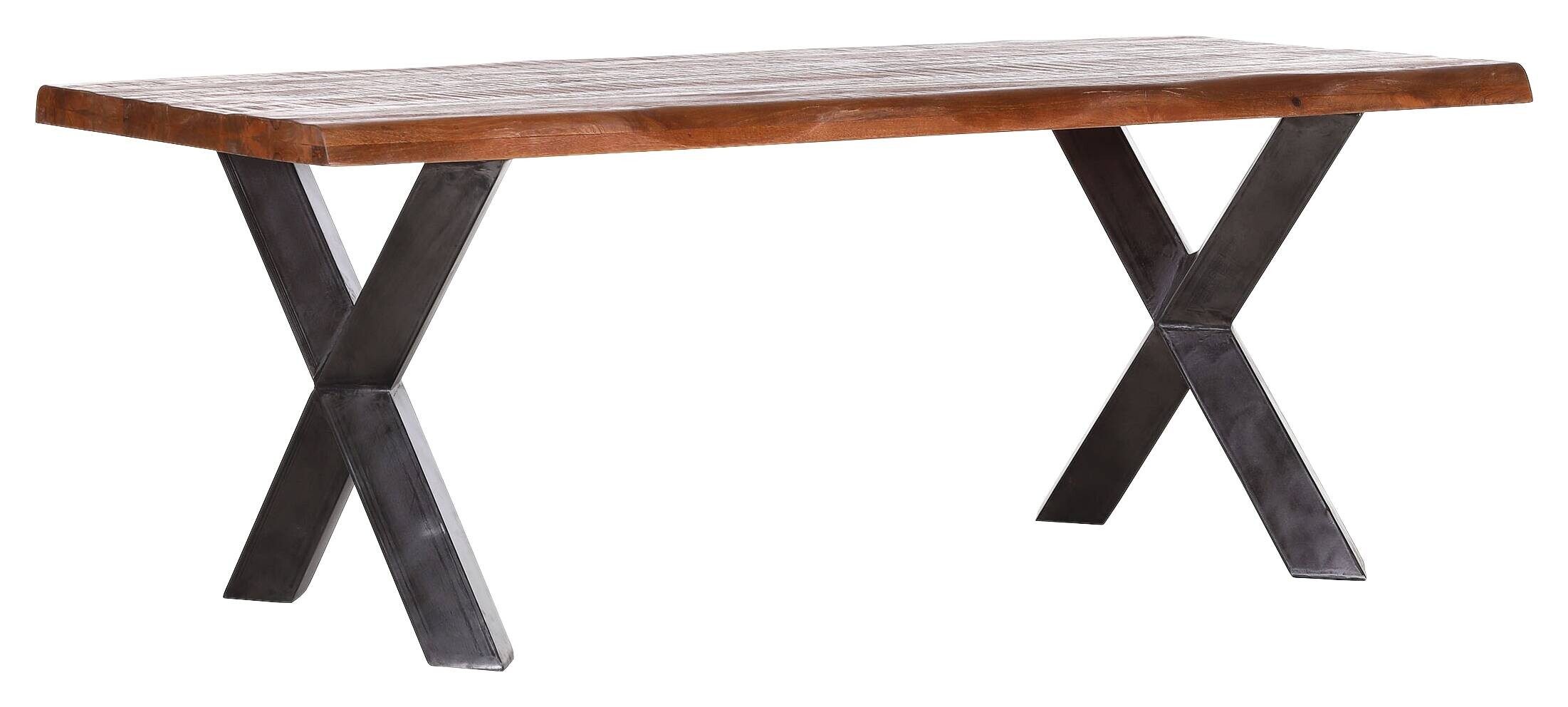 Esstisch Kongo sägerau B/H/T: ca. 200x78x100 cm