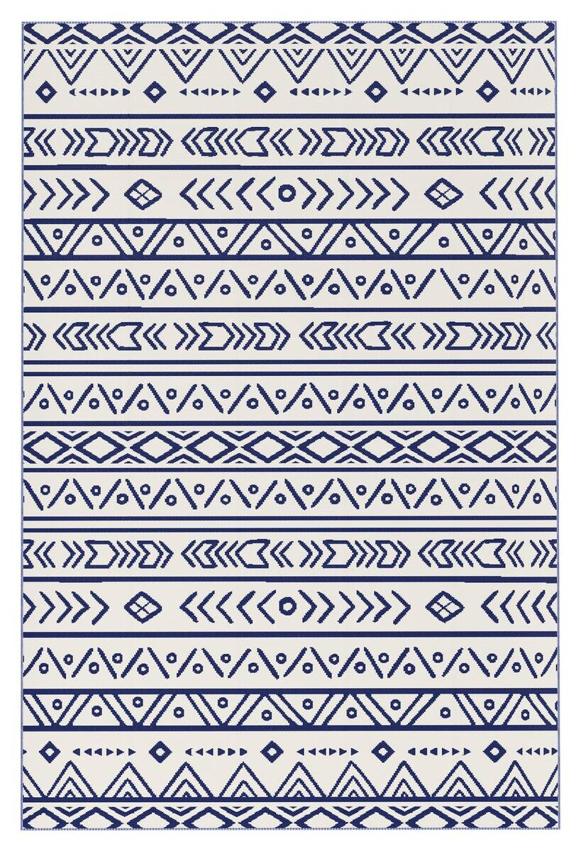 Outsunny Outdoor-Teppich blau B/H/L: ca. 274x1x182 cm