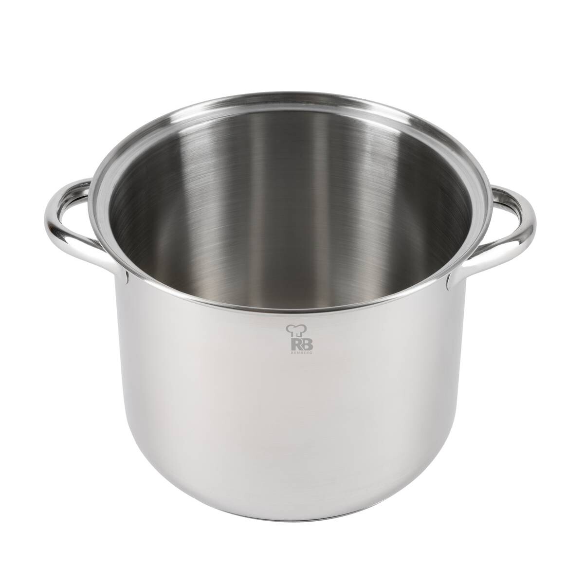 RENBERG Topfset Luca silber Edelstahl 18 tlg.