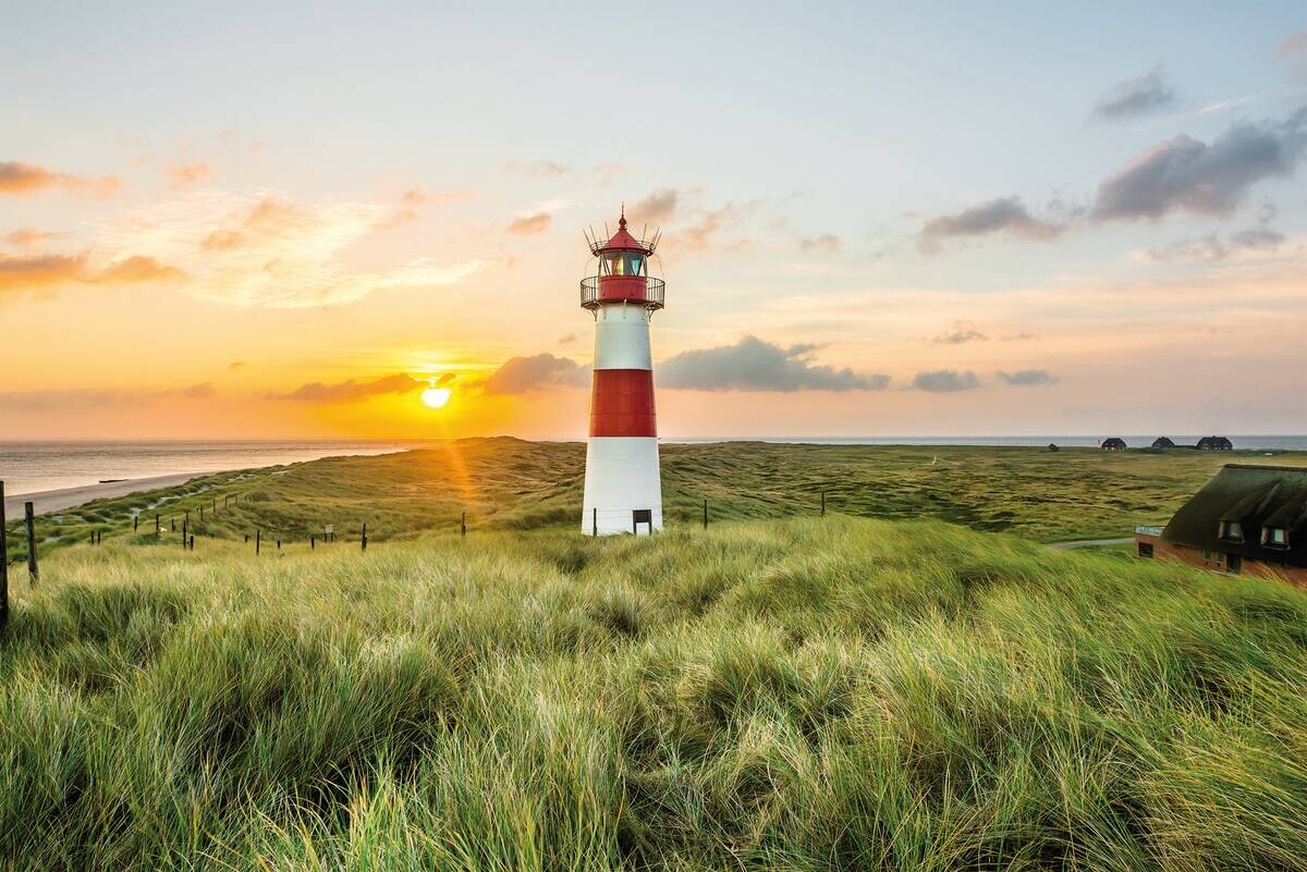 Keilrahmenbild Leuchtturm B/H: ca. 90x60 cm