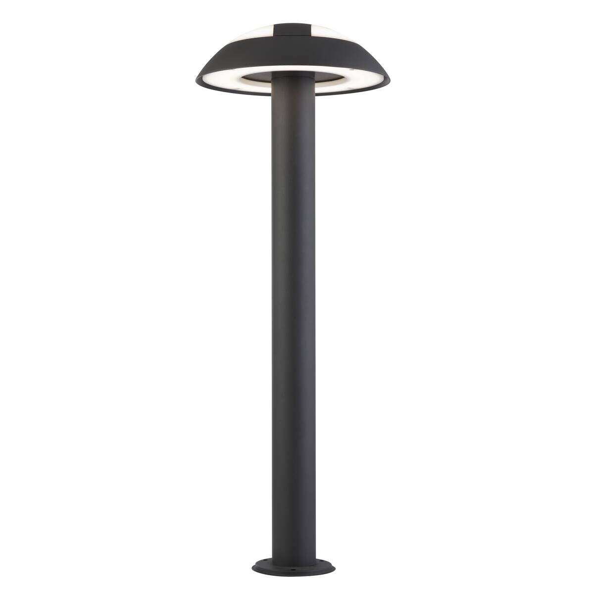 LED-Außenleuchte weiß dunkelgrau B/H/L: ca. 17x73x17 cm