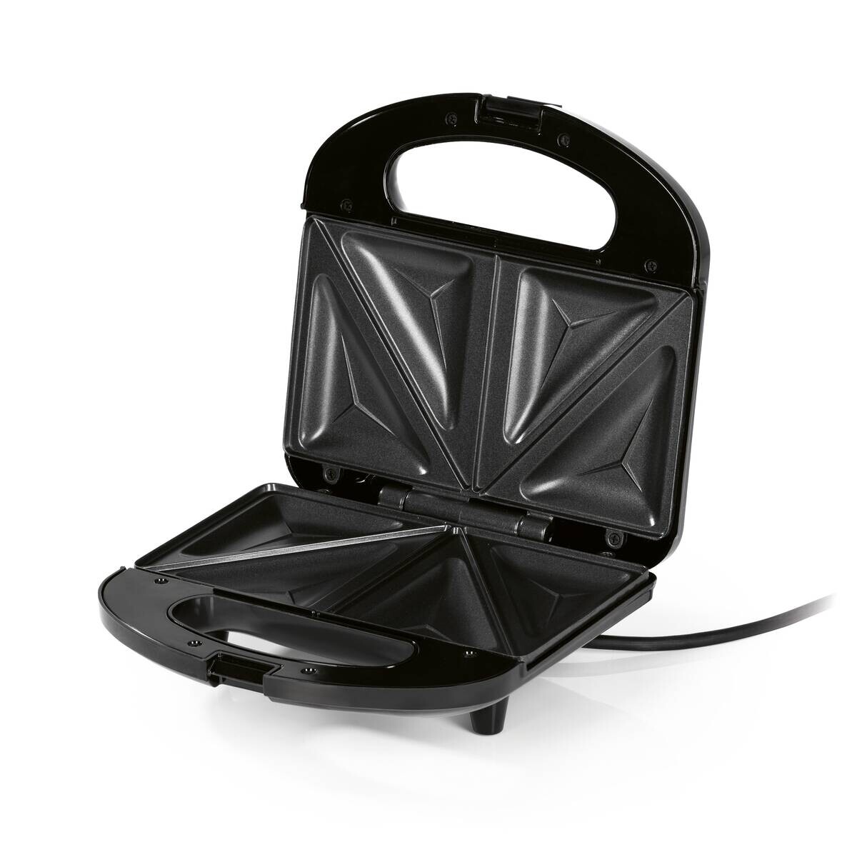 GOURMETmaxx Sandwichtoaster 13805 schwarz Kunststoff B/H/L: ca. 21,3x8,8x21,4 cm