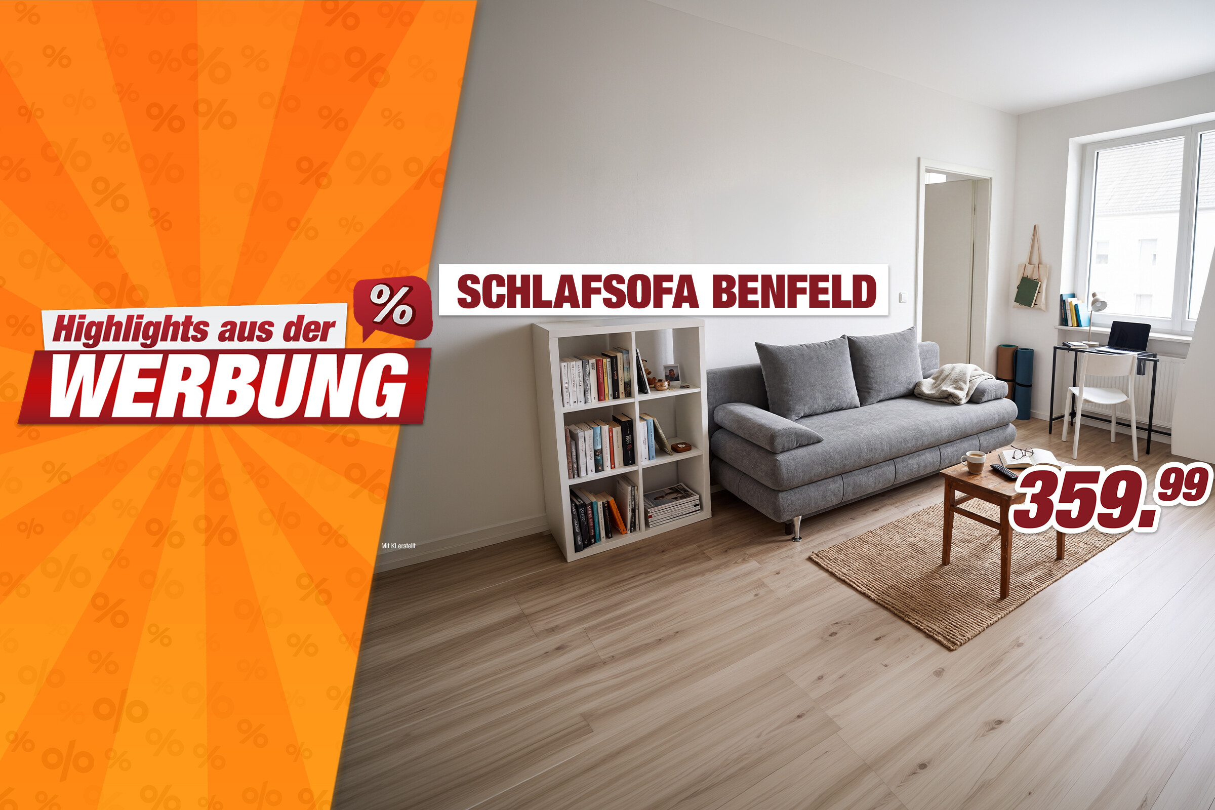 Unsere Werbe Highlights - Schlafsofa Benfeld