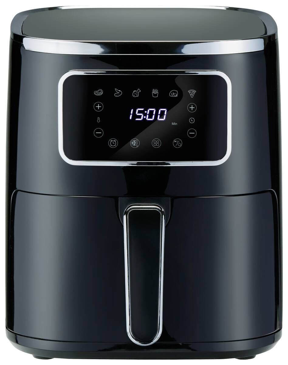 alpina Heißluftfritteuse 871125224687 schwarz Metall ca. 4,5 l