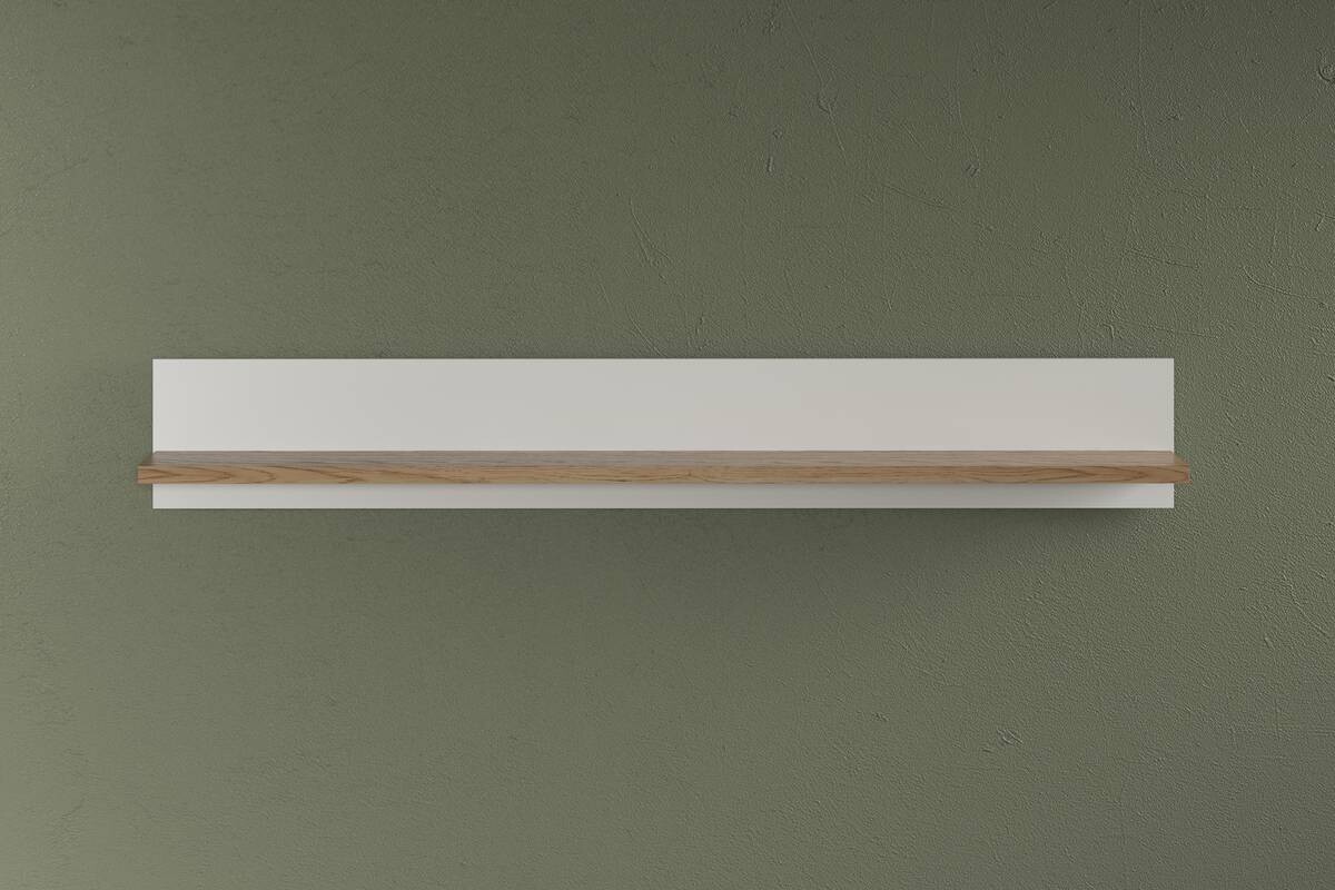 Wandboard Magna weiß B/H/T: ca. 151x22x18 cm