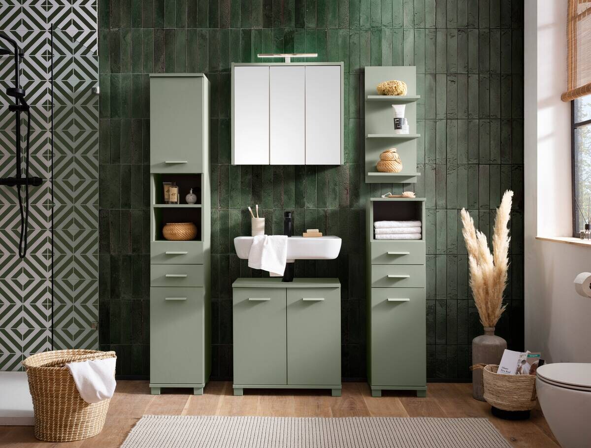 Highboard Mono Pistazie B/H/T: ca. 30,3x110,5x32,6 cm