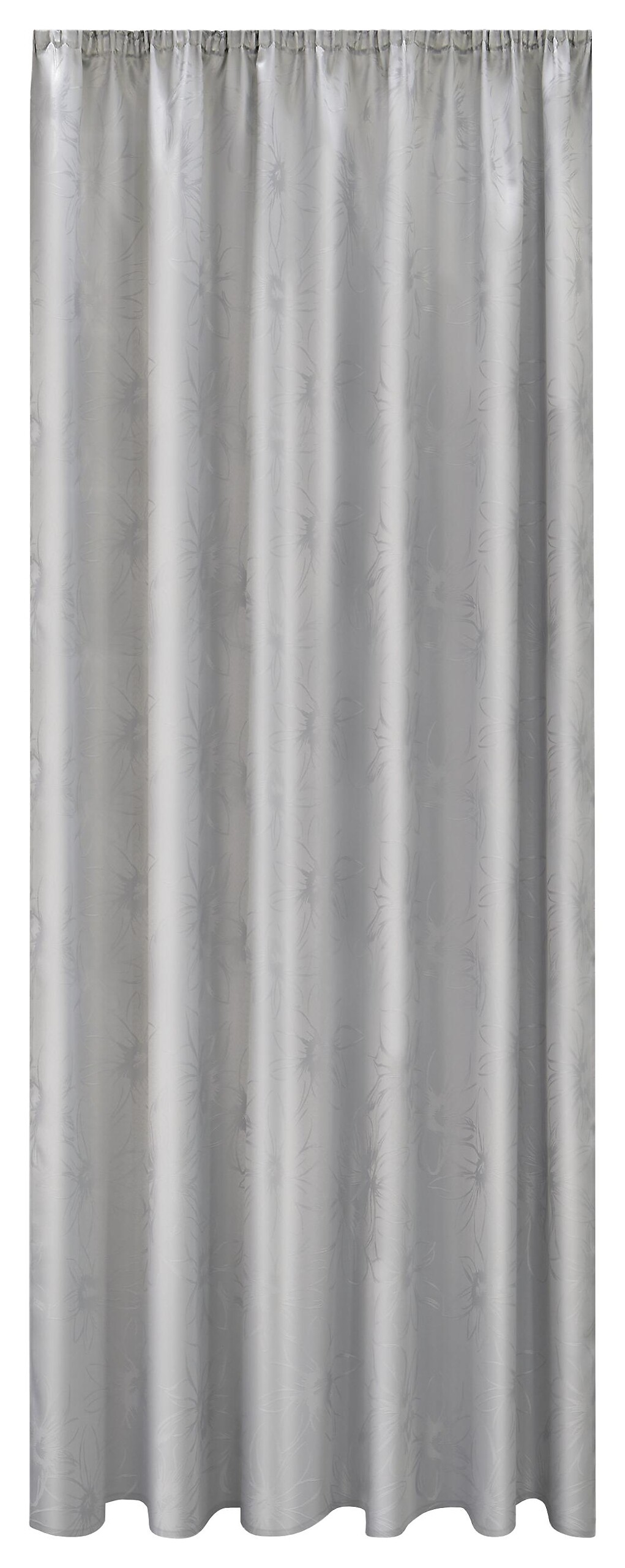 ACUS design collection Dekovorhang Paradiso silber 100% Polyester B/L: ca. 140x245 cm