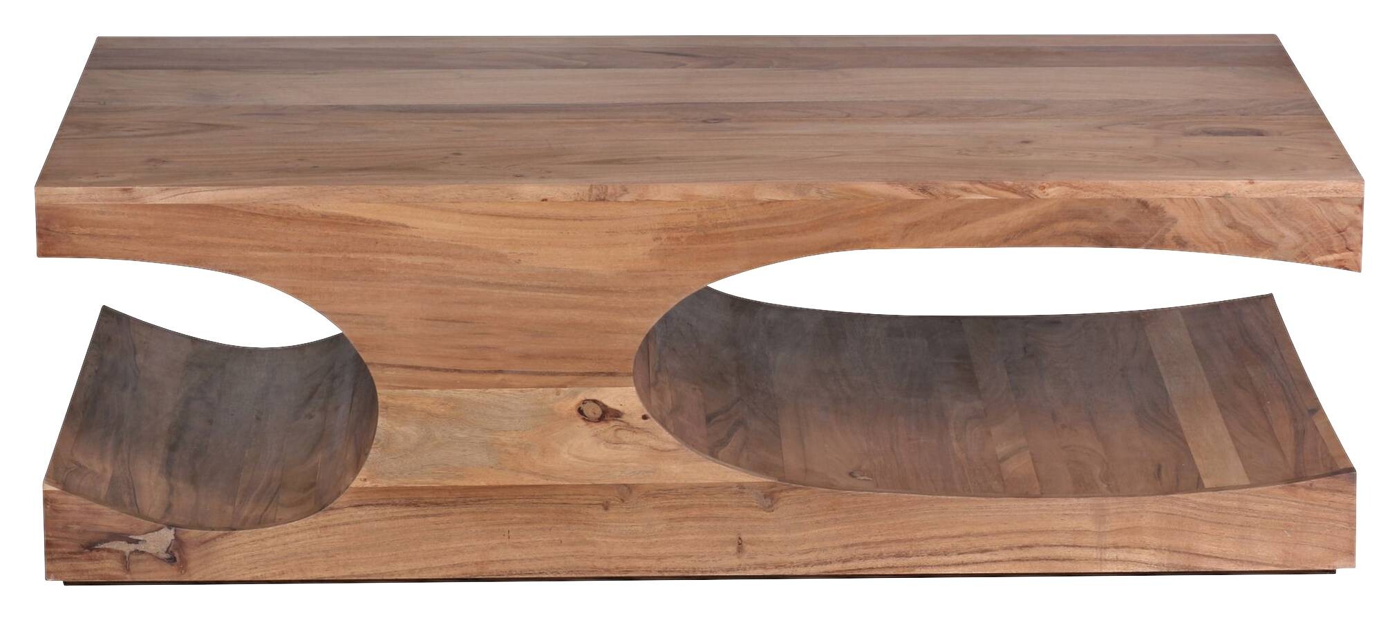 Wohnling Couchtisch braun B/H/T: ca. 118x38x70 cm