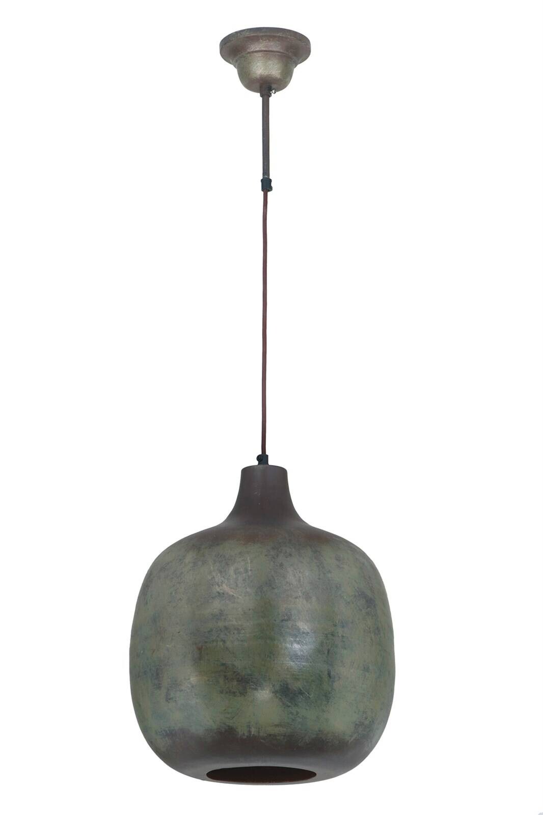 Kayoom Pendelleuchte bronze Eisen B/H/L: ca. 38x38x34 cm E27 1 Brennstellen