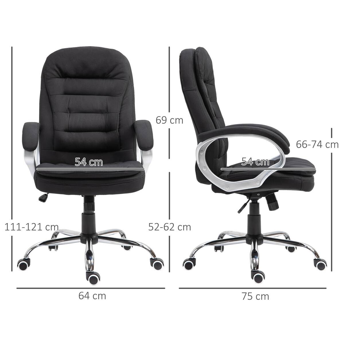 Drehstuhl 921-170BK schwarz