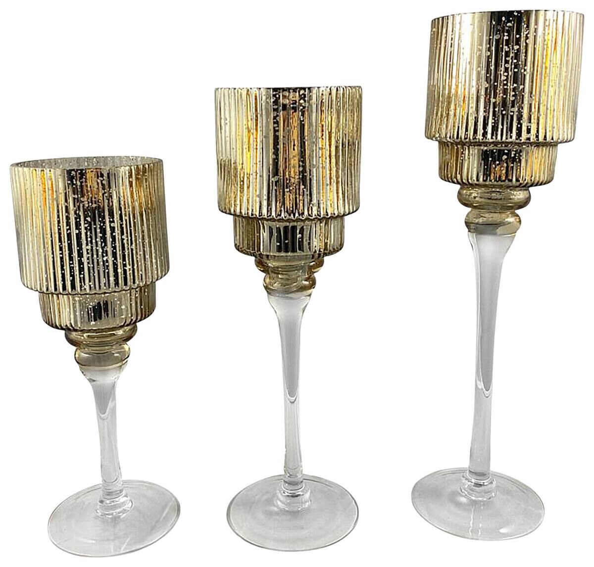 Dekorationsartikel klar Glas H/D: ca. 30x11 cm