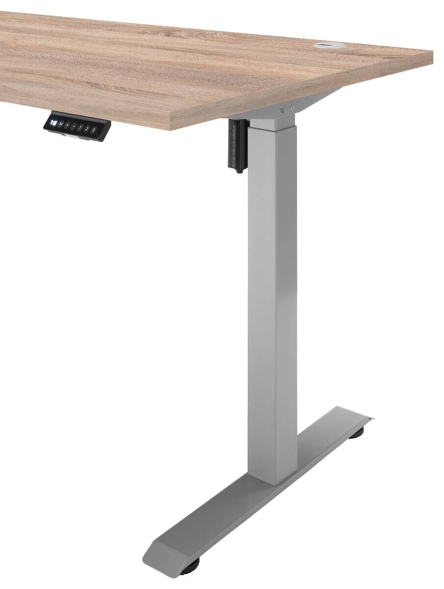 höhenverstellbarer Schreibtisch Pronto 2 Eiche Sonoma Nachbildung B/H/T: ca. 160x75x77 cm