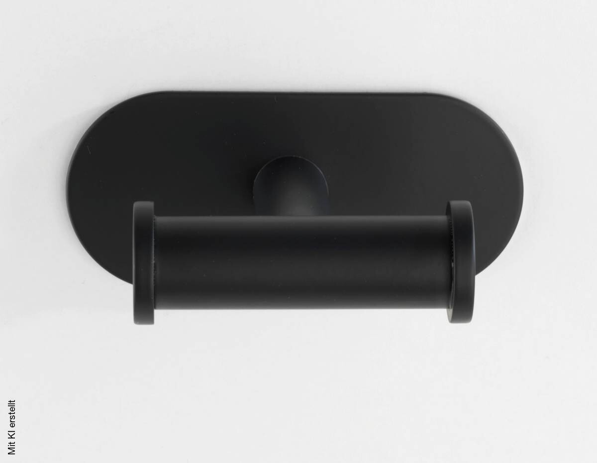 Turbo-Loc Handtuchhaken schwarz Metall B/H/T: ca. 10x4,5x6,5 cm