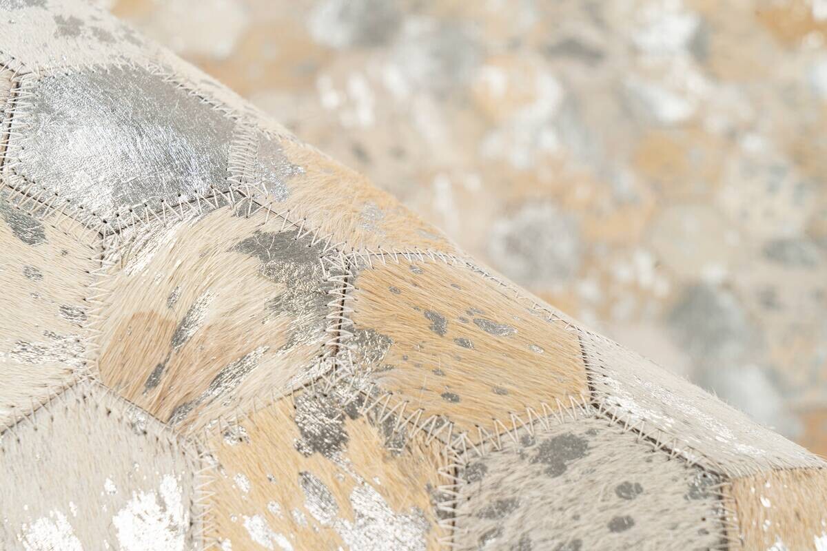 Padiro Flachflorteppich Lavin 1025 silber B/H/L: ca. 160x0,8x230 cm