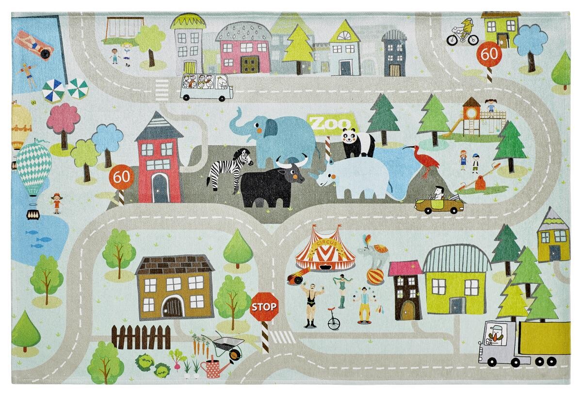 Obsession Kinderteppich My Fun Kids Multi B/L: ca. 160x230 cm