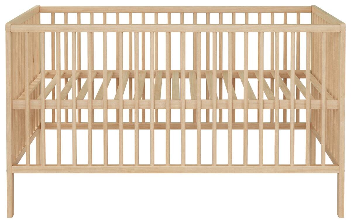 Babybett buche B/H/T: ca. 144x84x78 cm Liegefläche B/L: ca. 70x140 cm