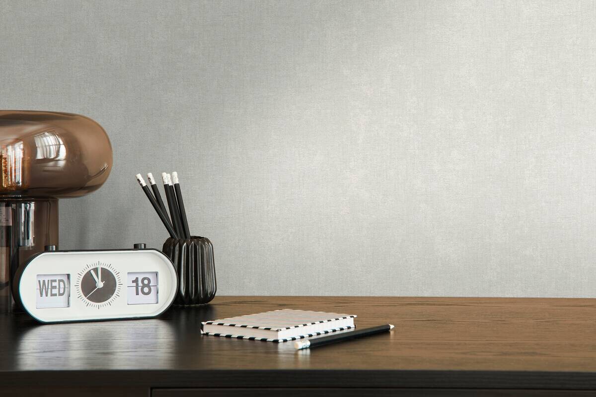 A.S.Creation Vliestapete grau B/H/D: ca. 53x1005x8,7 cm