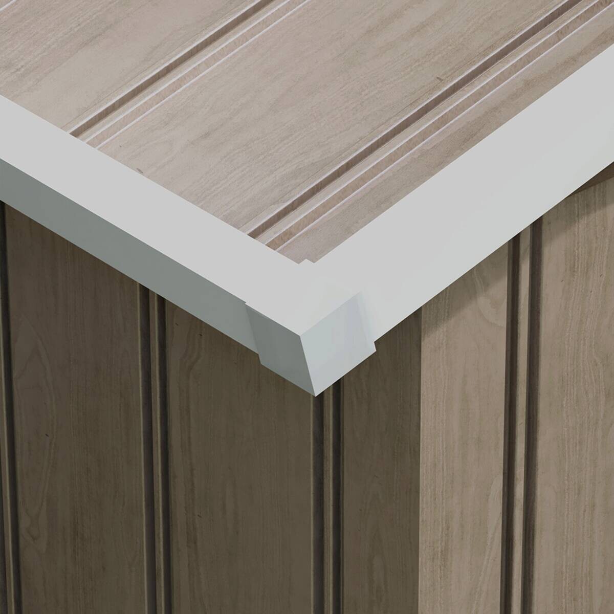 Outsunny Gerätehaus braun B/H/L: ca. 195x192x277 cm