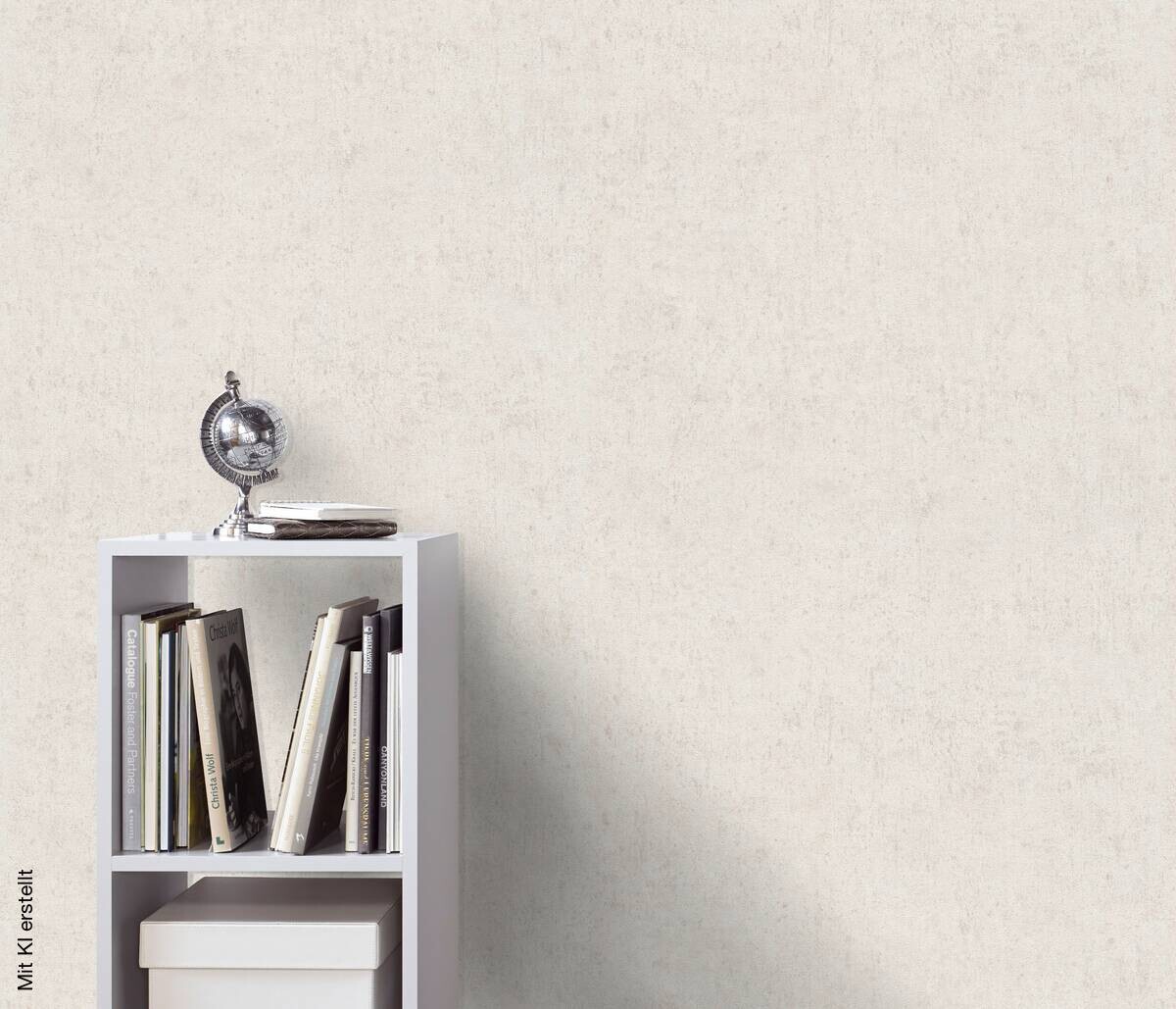 Erismann Vliestapete Uni creme B/L: ca. 53x1005 cm