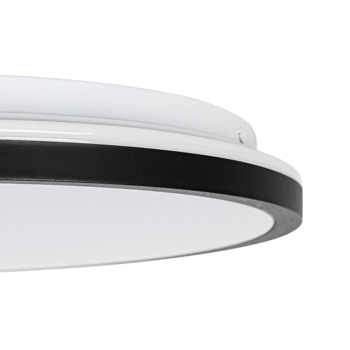 Nolo LED-Deckenleuchte Hela schwarz Kunststoff H/D: ca. 4,3x30 cm