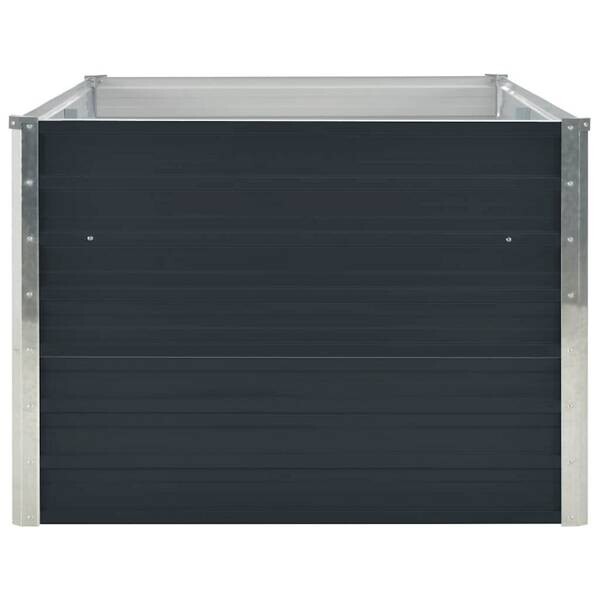 Hochbeet anthrazit Metall B/H/L: ca. 80x45x160 cm