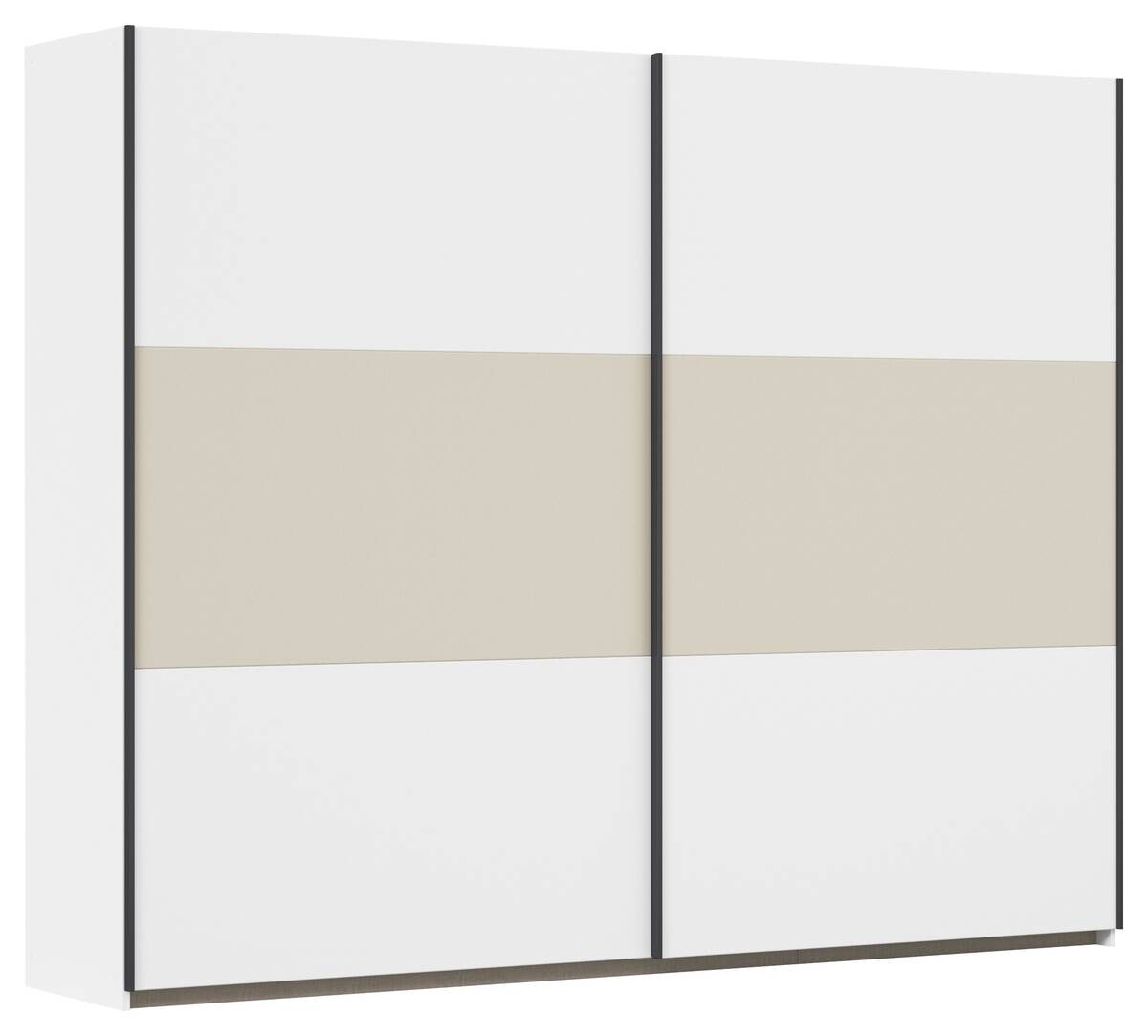 Schwebetürenschrank Neo Alpinweiß B/H/T: ca. 261x210x59 cm
