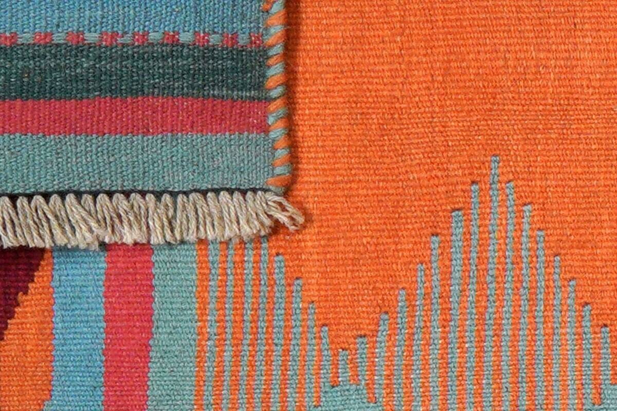 PersaTepp Teppich Kelim Gashgai bunt B/H/L: ca. 56x1x200 cm