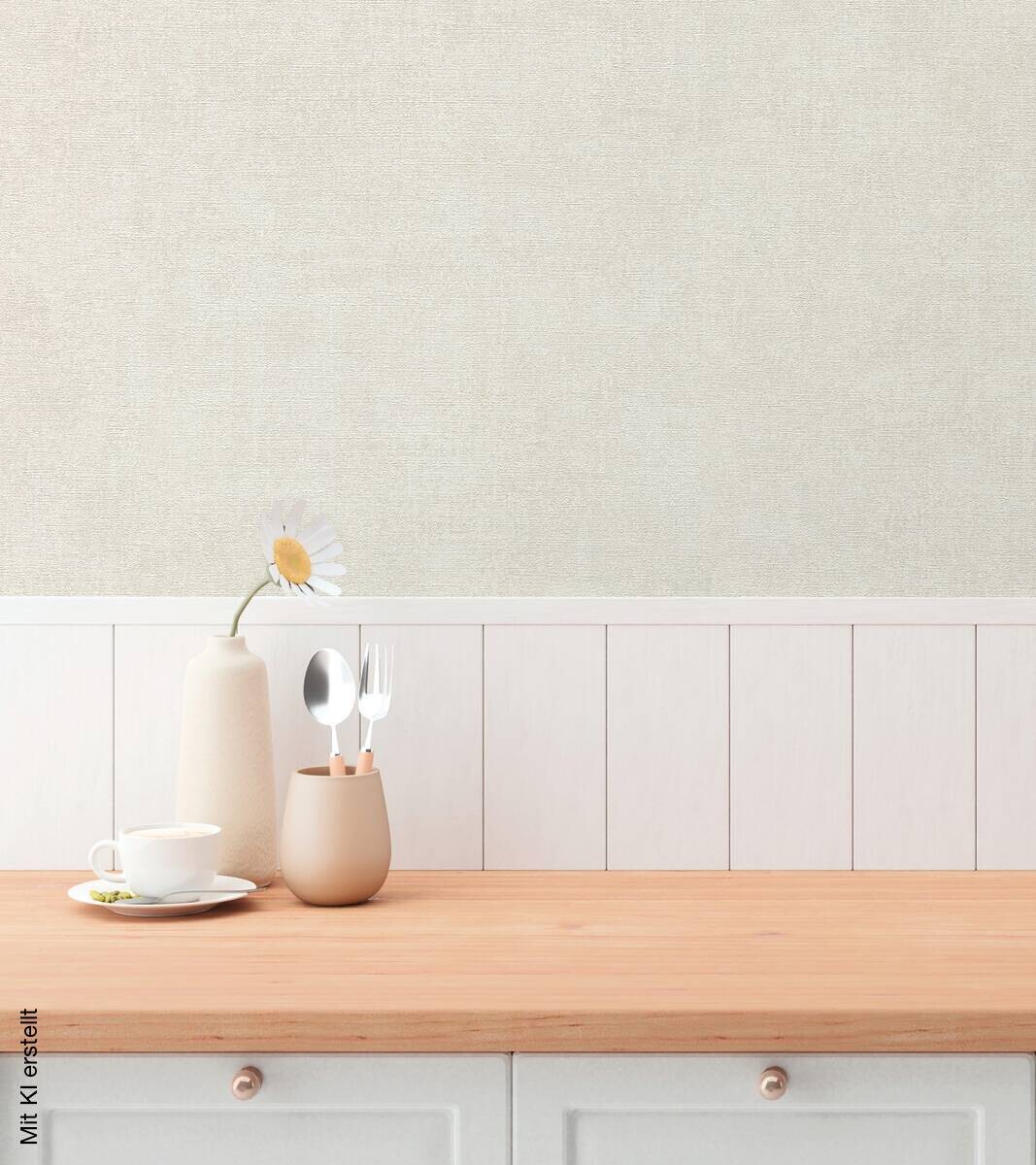 A.S.Creation Vliestapete beige creme B/H/D: ca. 53x1005x8,1 cm