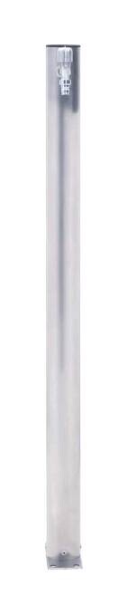 vidaXL Wassersäule silber
