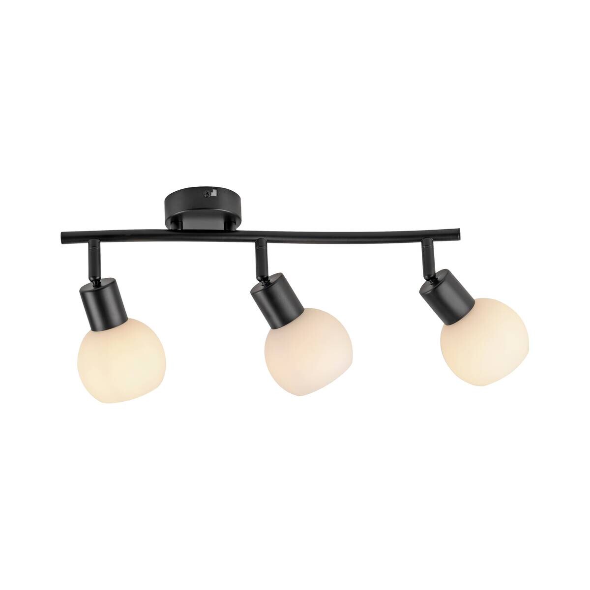 Just Light Spot 3flg. Loki schwarz B/H/L: ca. 26x20x56 cm E14 3 Brennstellen
