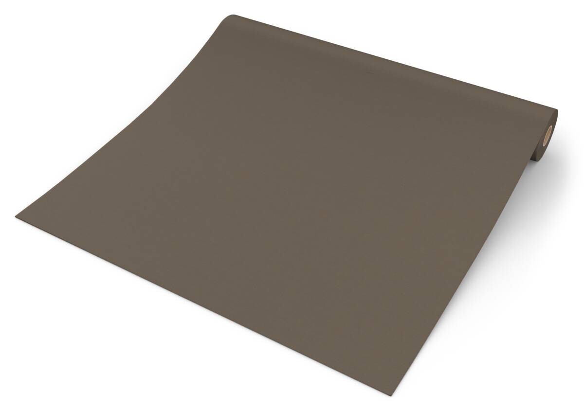 Vliestapete Uni braun B/L: ca. 53x1005 cm