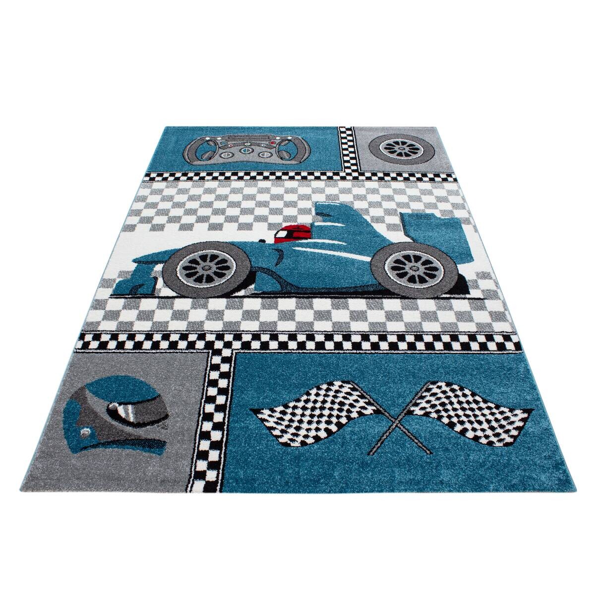 Ayyildiz Teppich KIDS blau B/L: ca. 200x290 cm