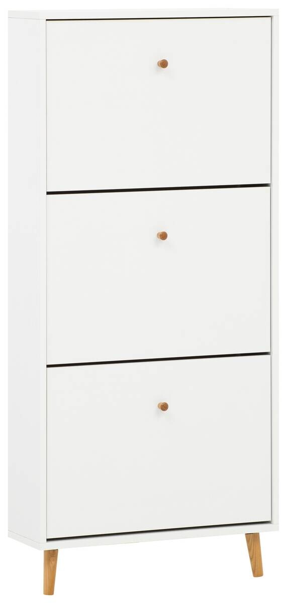 Schuhkipper Bjarne weiß matt B/H/T: ca. 59,8x131x19,55 cm