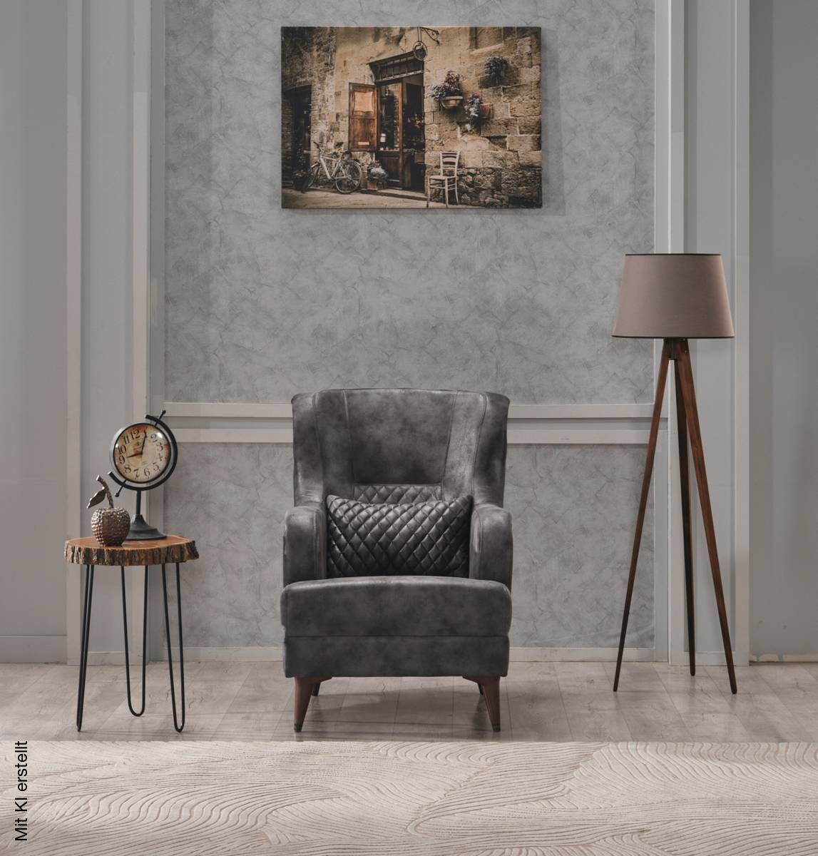 Sofa 3-2-1 anthrazit