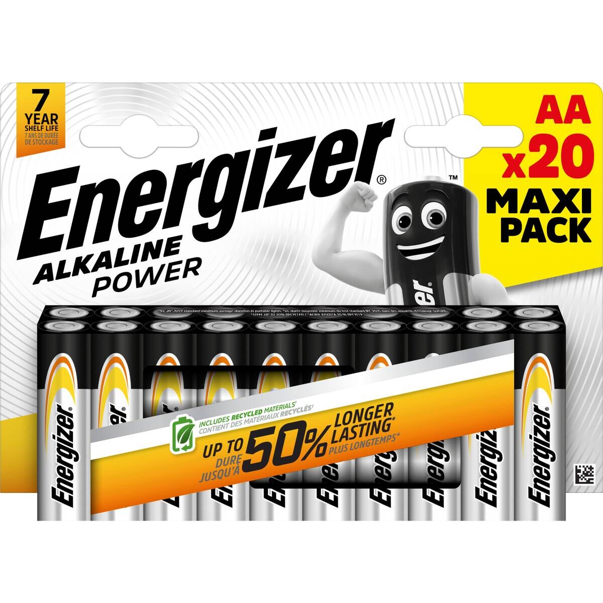 Energizer Batterie Power AA/Mignon (LR6) 8er Pack