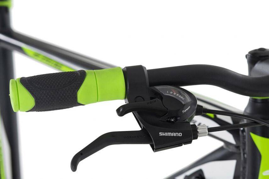 KS-Cycling Mountainbike Xplicit Hardtail Xplicit 27,5 Zoll Rahmenhöhe 51 cm 21 Gänge schwarz schwarz ca. 27,5 Zoll