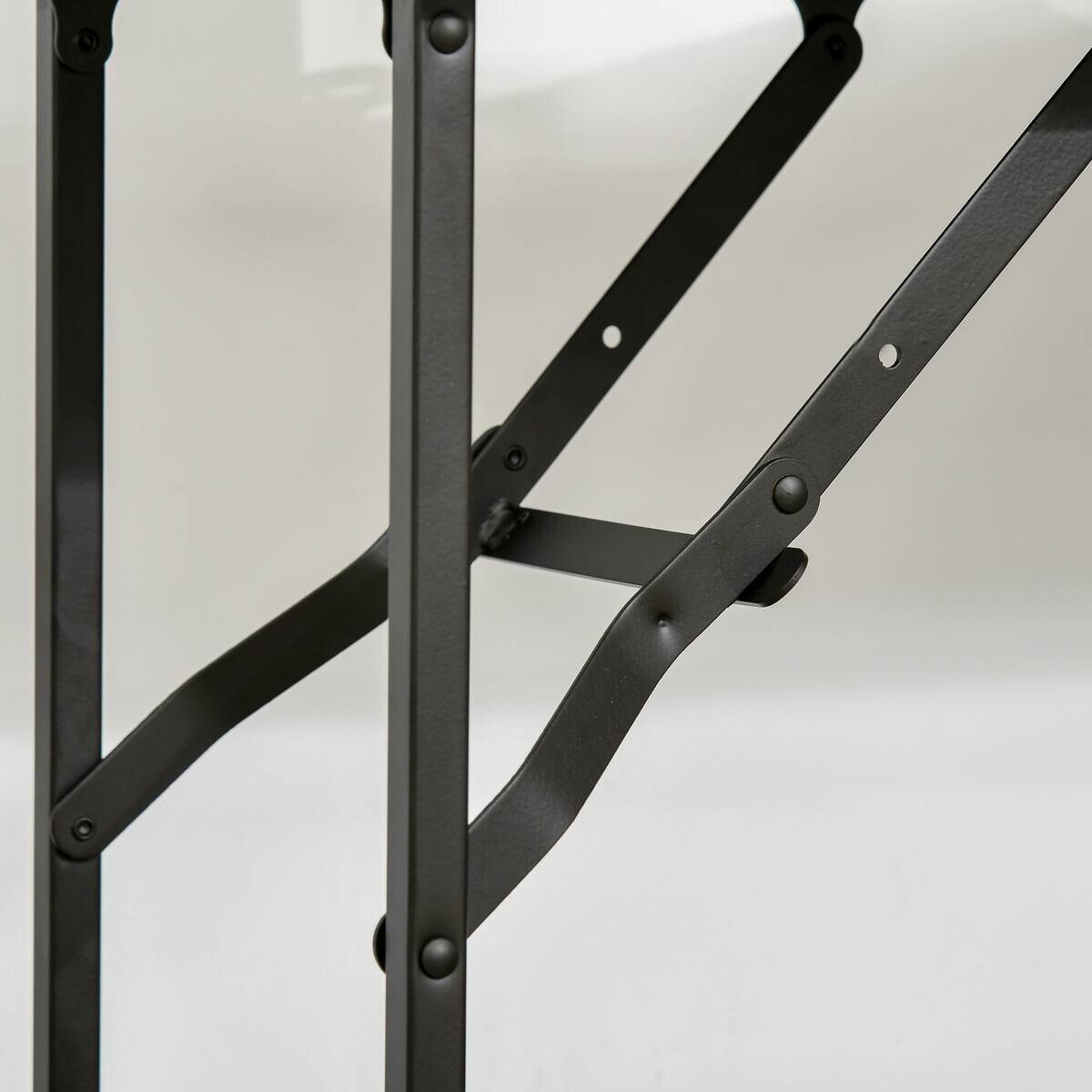 HOMCOM Küchenwagen braun Polypropylen B/H/L: ca. 36,5x118x82 cm