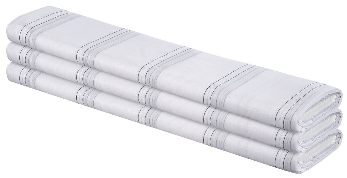 Store-Meterware Melek schwarz silber 100% Polyester H: ca. 300 cm