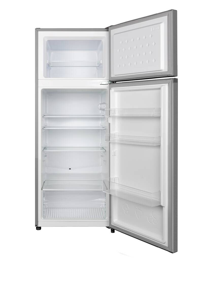 ChiQ Kühl-/Gefrierkombination PTM211DSD Inox B/H/T: ca. 54,5x143x55,5 cm