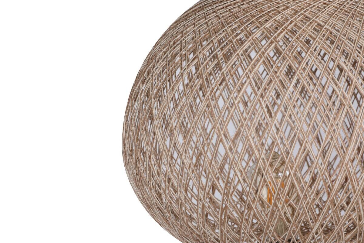 Opviq Stehlampe creme MDF B/H/T/L/D: ca. 38x145x38x38x38 cm E27 1 Brennstellen