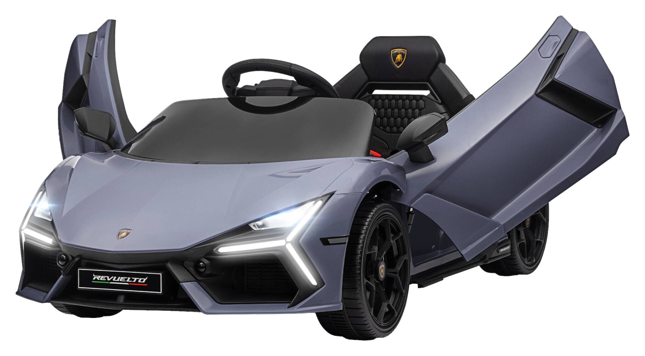 AIYAPLAY Kinder Elektroauto grau B/H/L: ca. 60x40x105 cm