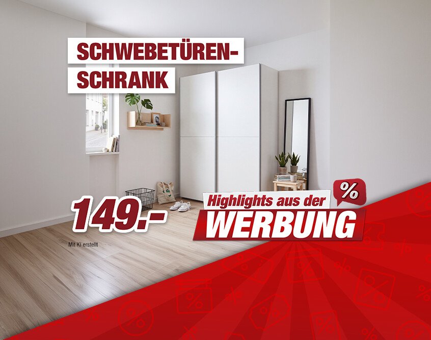 Schwebetürenschrank
