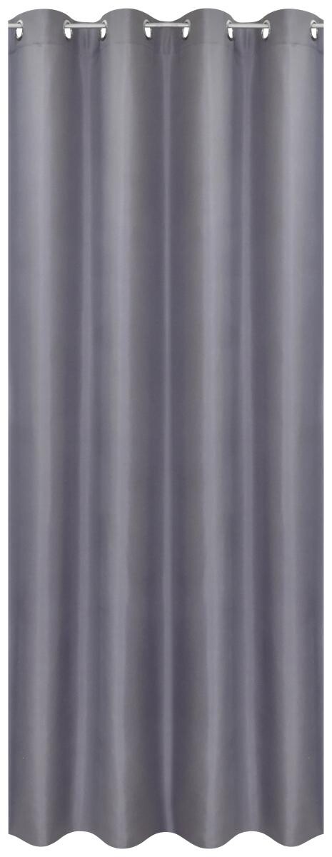 ACUS design collection Ösenvorhang Barnaby grau B/L: ca. 140x235 cm