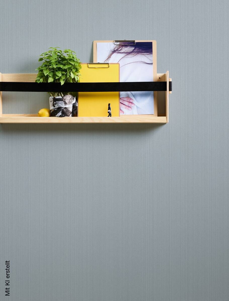 A.S.Creation Vliestapete grau B/H/D: ca. 53x1005x8,6 cm