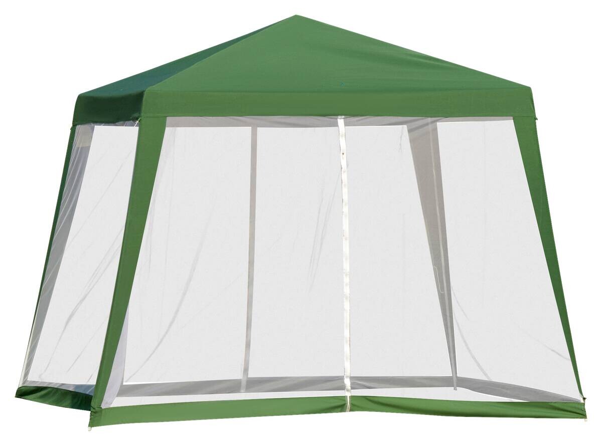 Outsunny Pavillon grün Polyester B/H/L: ca. 300x245x300 cm
