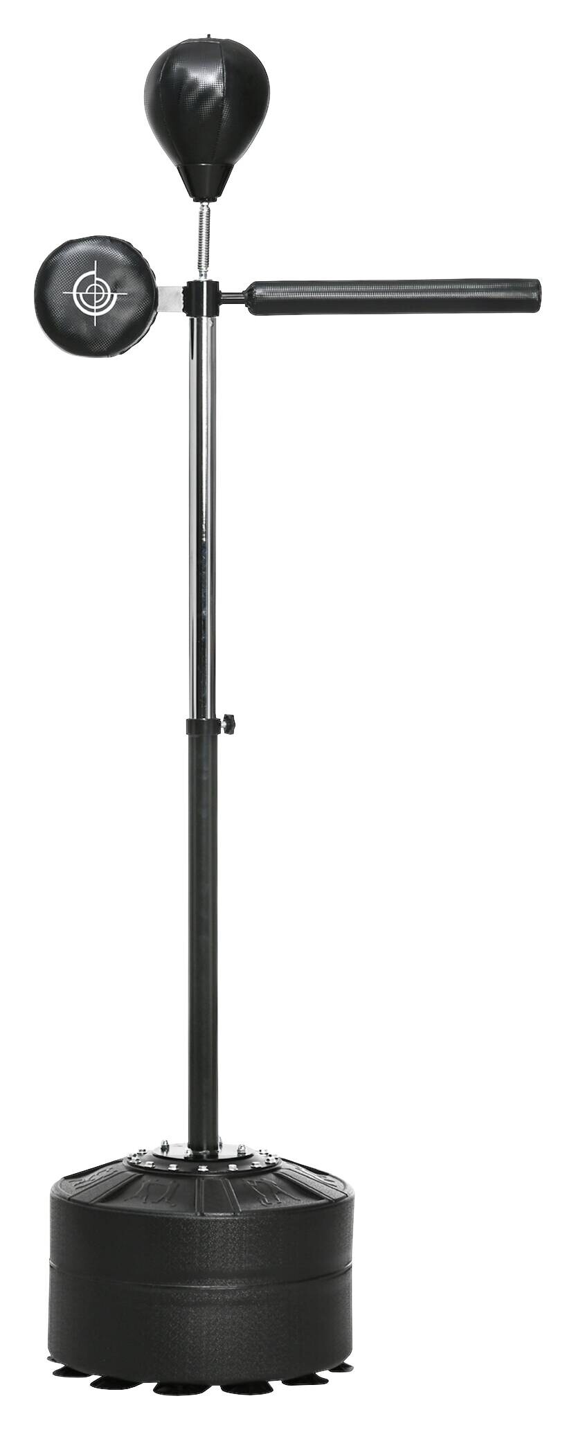 SPORTNOW Boxständer schwarz Stahl B/H/L: ca. 48x205x80,5 cm