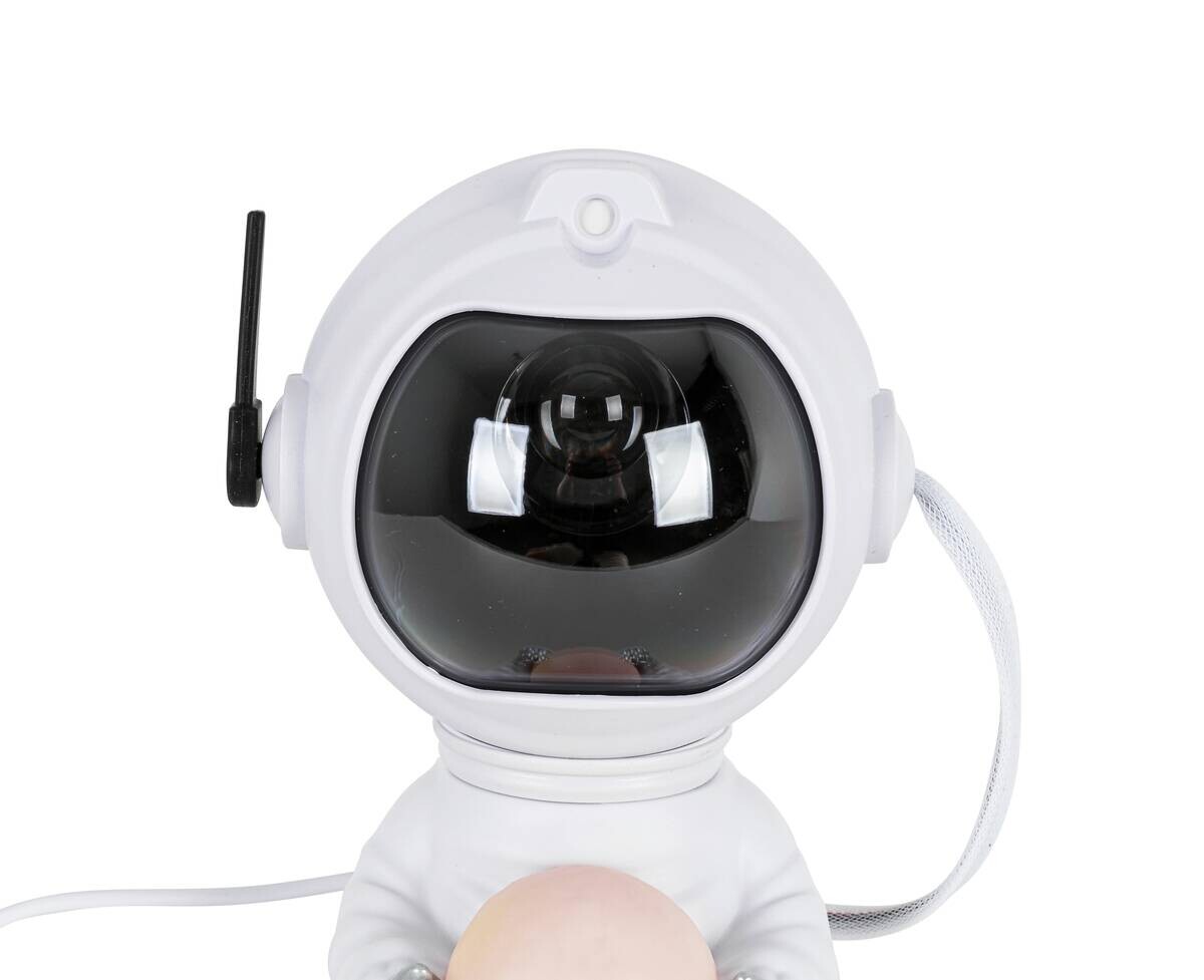 Nolo Dekoleuchte Astronaut weiß Kunststoff B/H/L: ca. 13x26x13 cm