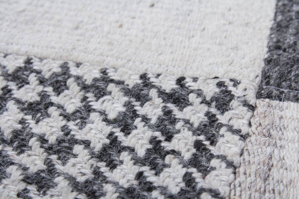Kayoom Flachgewebeteppich Liana 210 creme B/H/L: ca. 160x1x230 cm